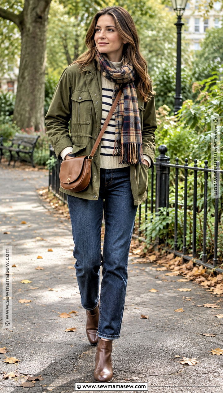 London Fall Utility Jacket Outfit - 25 london fall outfits