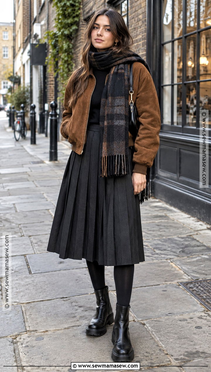 London November Bomber Jacket Outfit - 20 london november outfit ideas