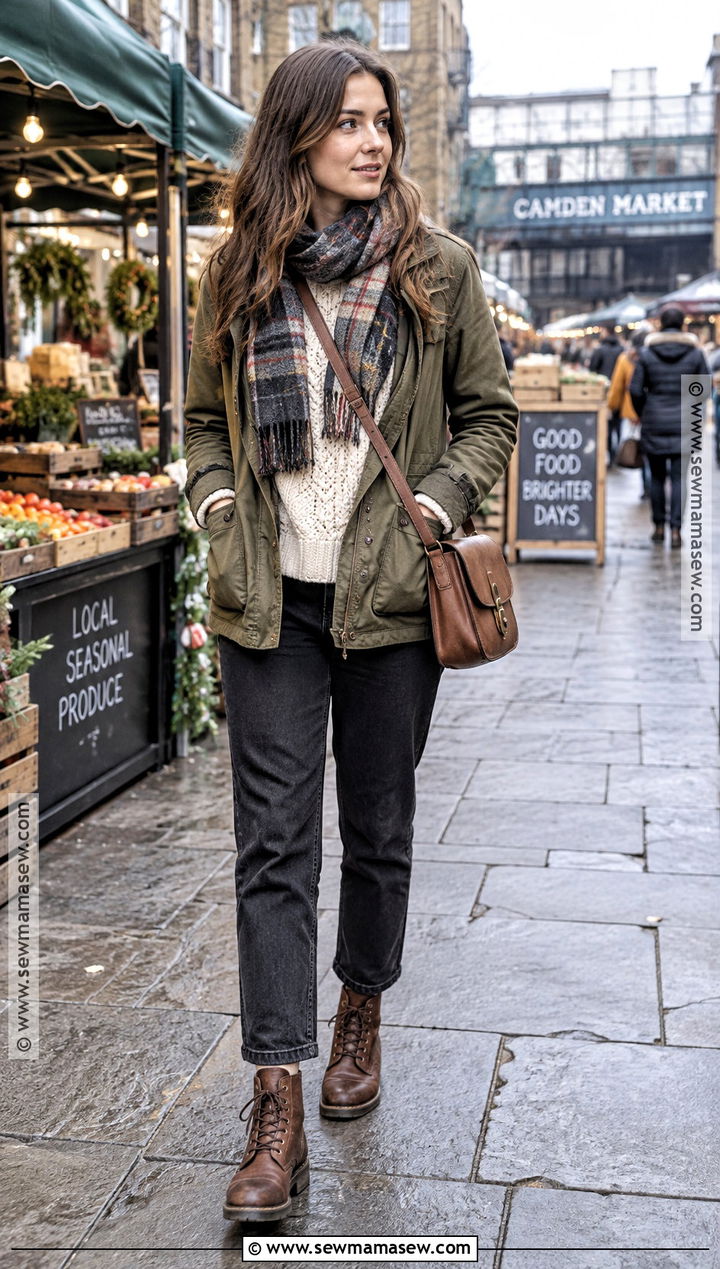 London November Utility Jacket Outfit - 20 london november outfit ideas