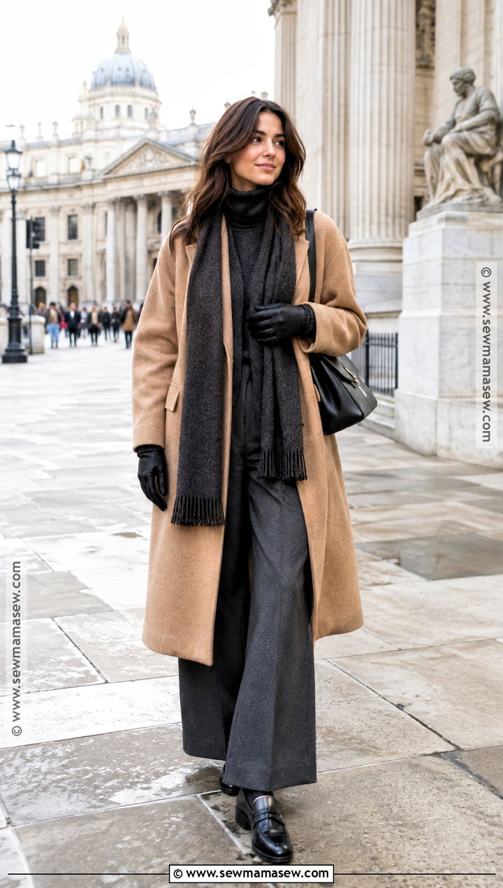 London November Wool Coat Outfit - 20 london november outfit ideas