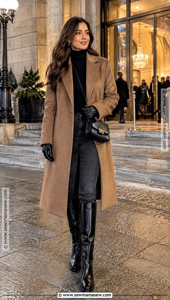 Long Coat Fall Concert Outfit - 25 fall concert outfit ideas