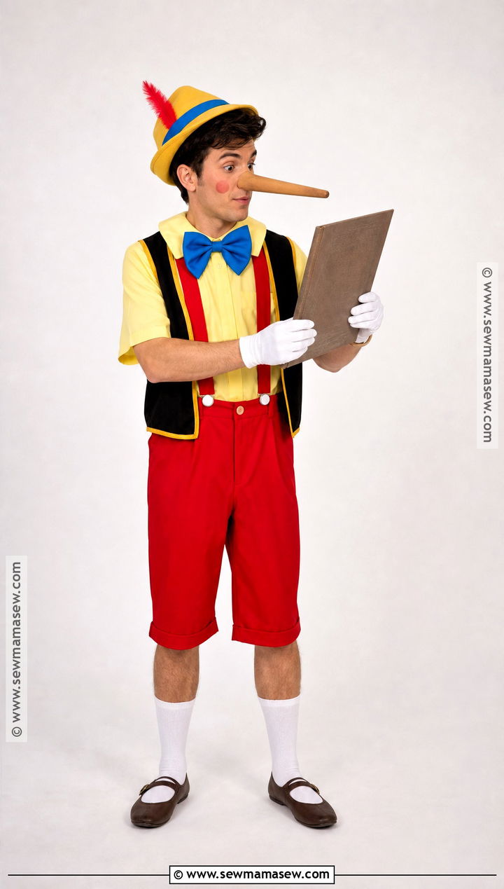Long Nose Pinocchio Costume - 30 pinocchio costume ideas