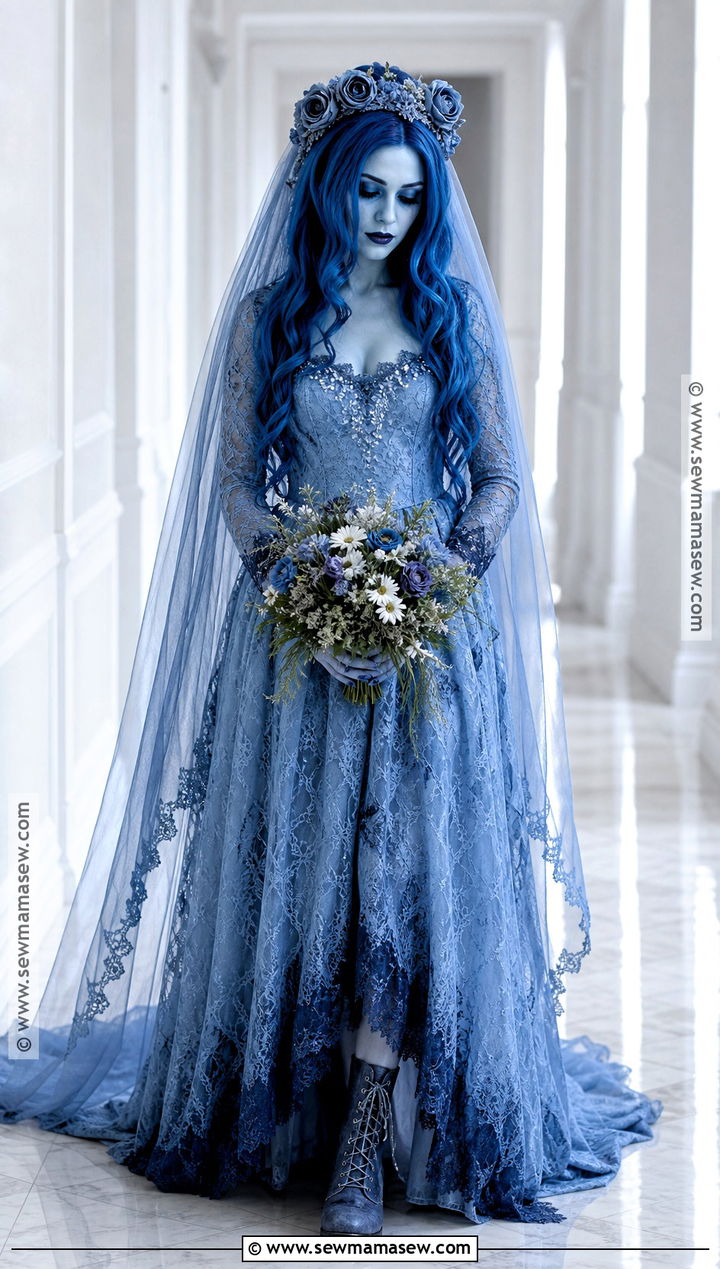 Long Sleeve Emily Corpse Bride Dress - 30 Emily Corpse Bride Dress Ideas