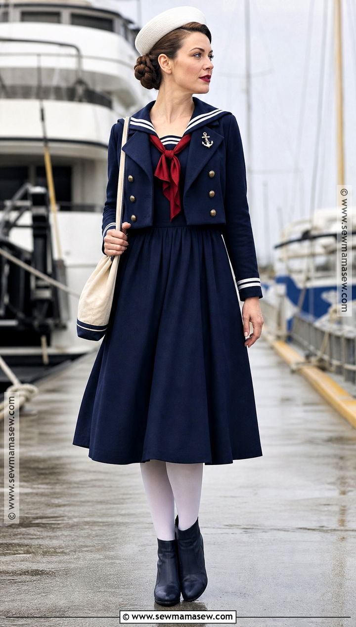 Long Sleeve Sailor Costume - 40 sailor costume ideas for women