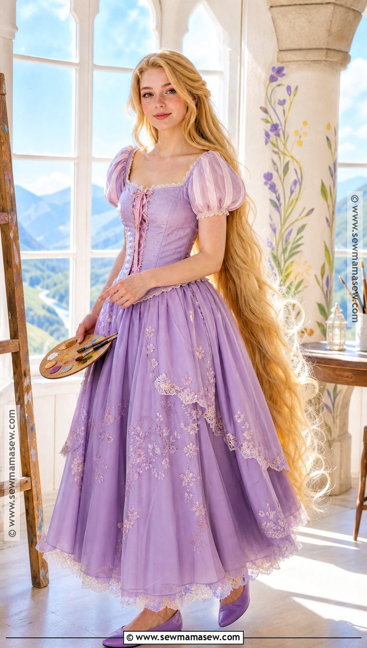 Loose Hair Rapunzel Cosplay - 35 rapunzel cosplay ideas