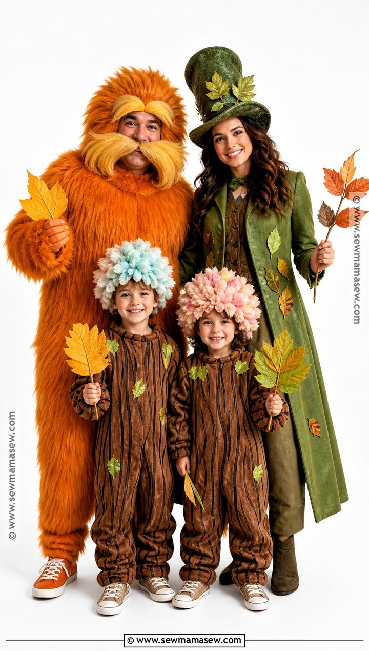 Lorax Family Costume - 50 lorax costume ideas