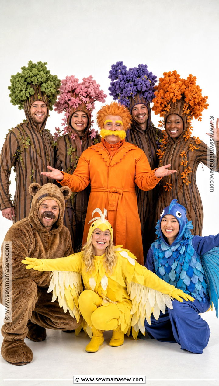 Lorax Group Costume - 50 lorax costume ideas