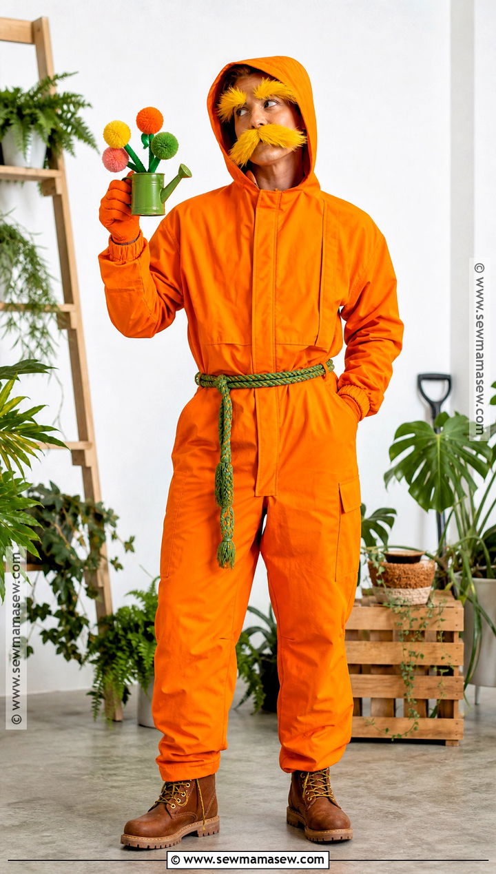Lorax Jumpsuit Costume - 50 lorax costume ideas