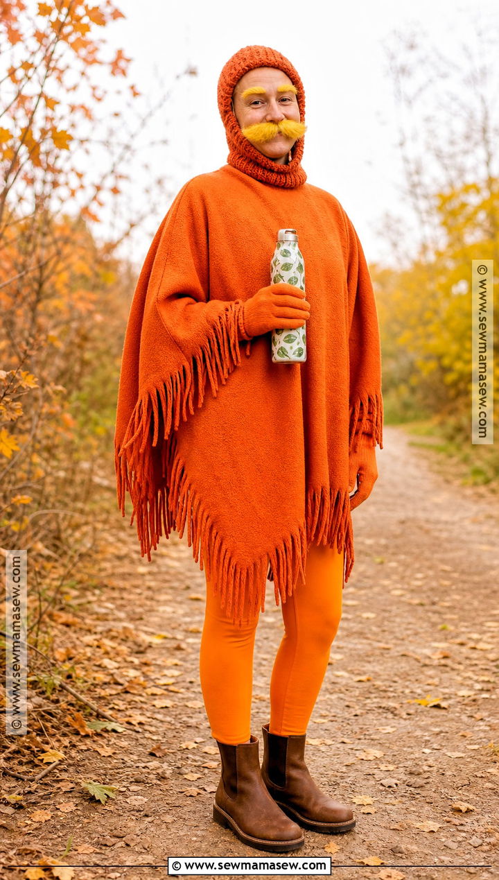 Lorax Poncho Costume - 50 lorax costume ideas
