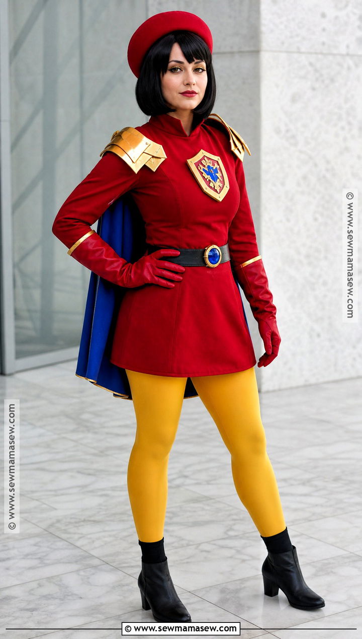 Lord Farquaad Costume With Gold Shoulder Armor - 35 Lord Farquaad Costume Ideas for Women