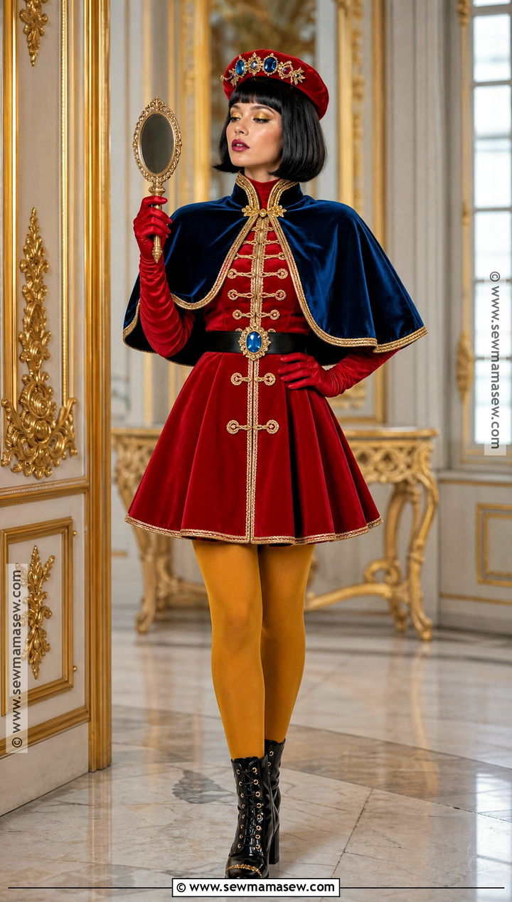 Lord Farquaad Costume With Jeweled Red Beret - 35 Lord Farquaad Costume Ideas for Women