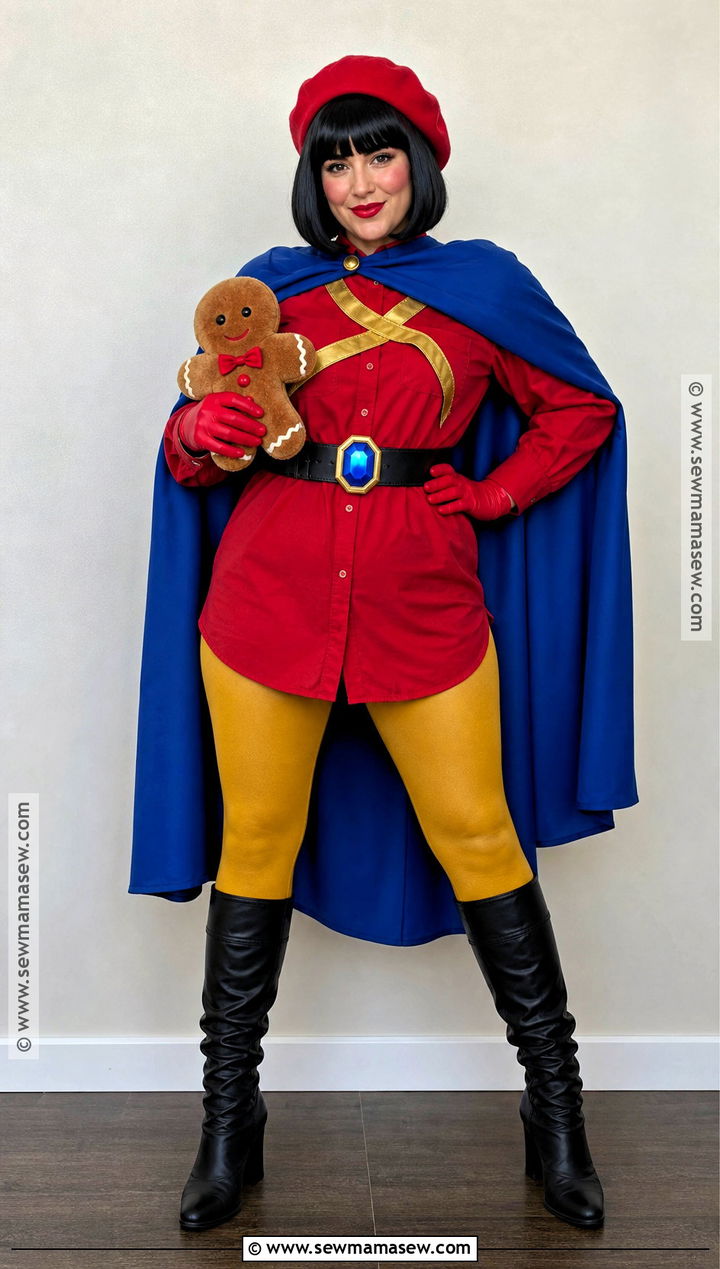 Lord Farquaad Costume With Oversized Red Shirt - 35 Lord Farquaad Costume Ideas for Women