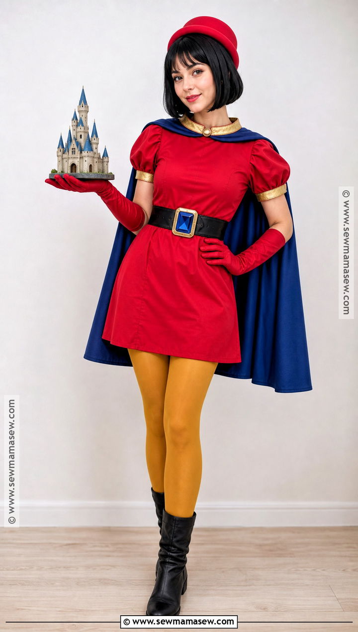 Lord Farquaad Costume With Puff Sleeve Mini Dress - 35 Lord Farquaad Costume Ideas for Women