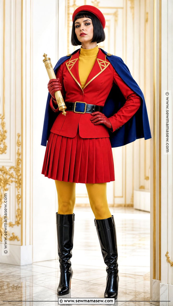 Lord Farquaad Costume With Red Blazer And Skirt - 35 Lord Farquaad Costume Ideas for Women
