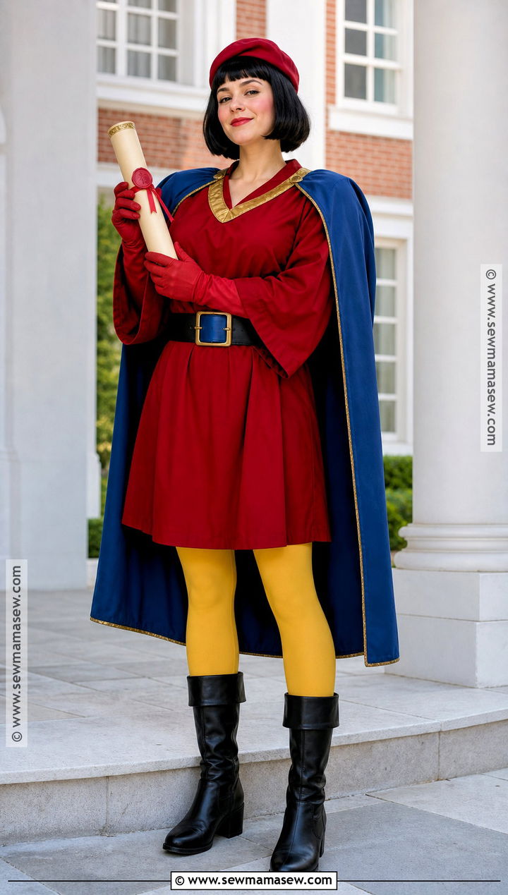 Lord Farquaad Costume With Red Graduation Gown - 35 Lord Farquaad Costume Ideas for Women
