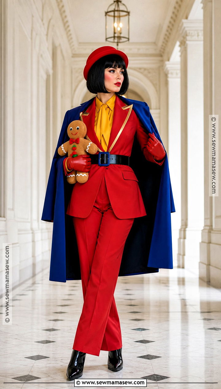Lord Farquaad Costume With Red Pantsuit - 35 Lord Farquaad Costume Ideas for Women