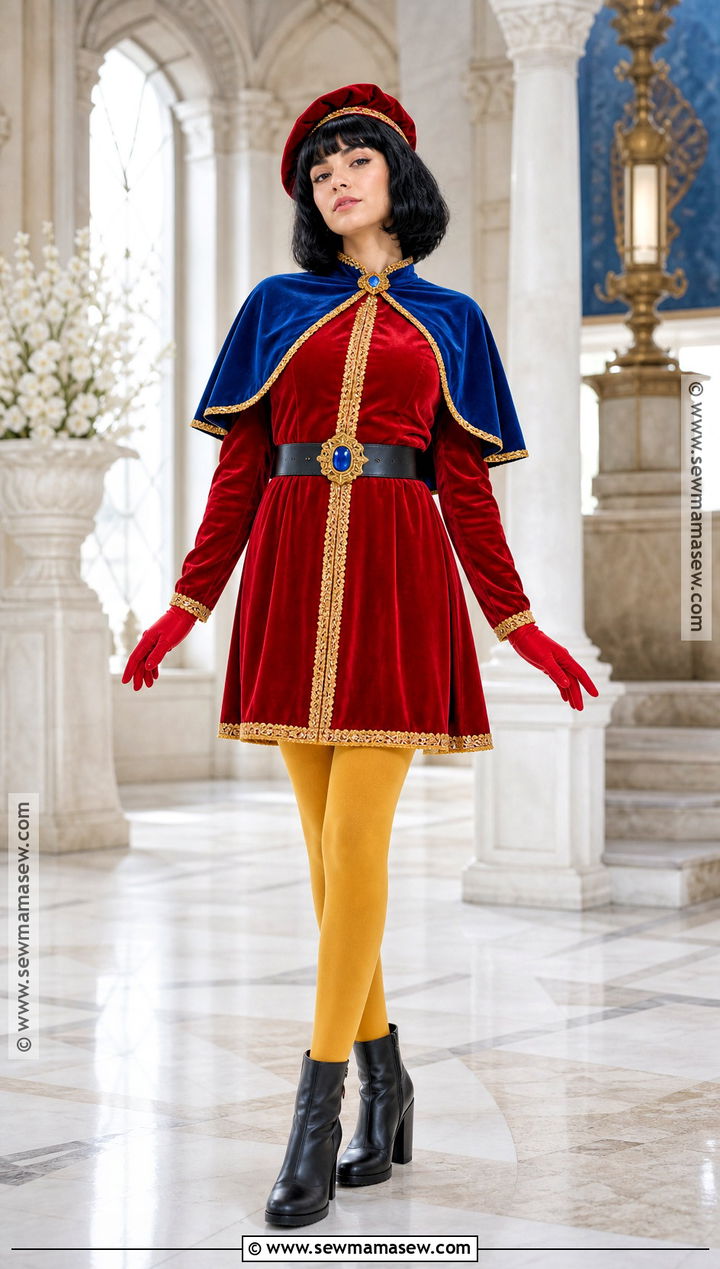 Lord Farquaad Costume With Red Velvet Dress - 35 Lord Farquaad Costume Ideas for Women