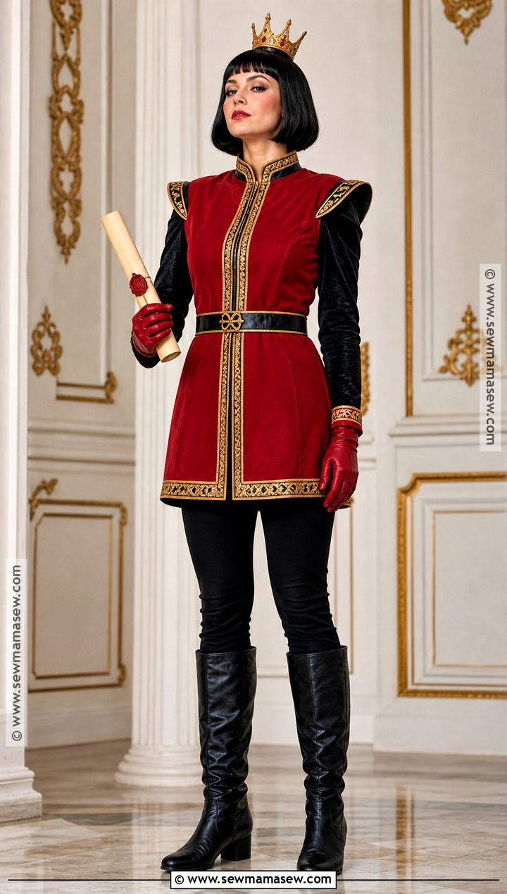 Lord Farquaad Costume With Short Black Bob - 30 short hair halloween costumes