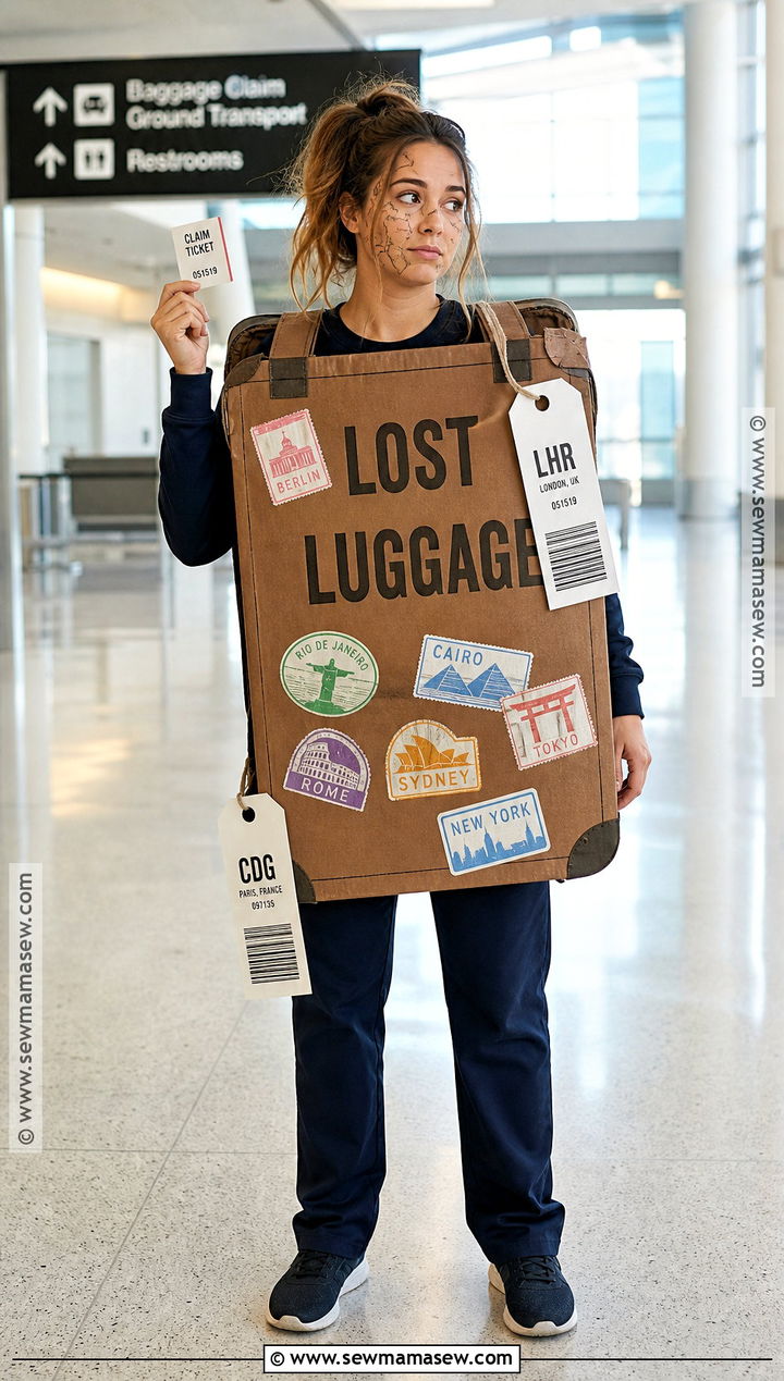 Lost Luggage Costume - 50 funny costumes