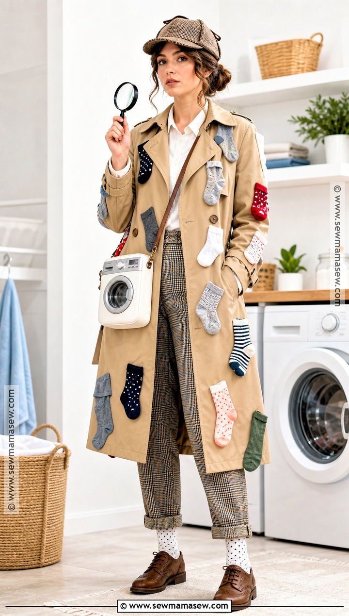 Lost Sock Detective Costume - 30 original costumes