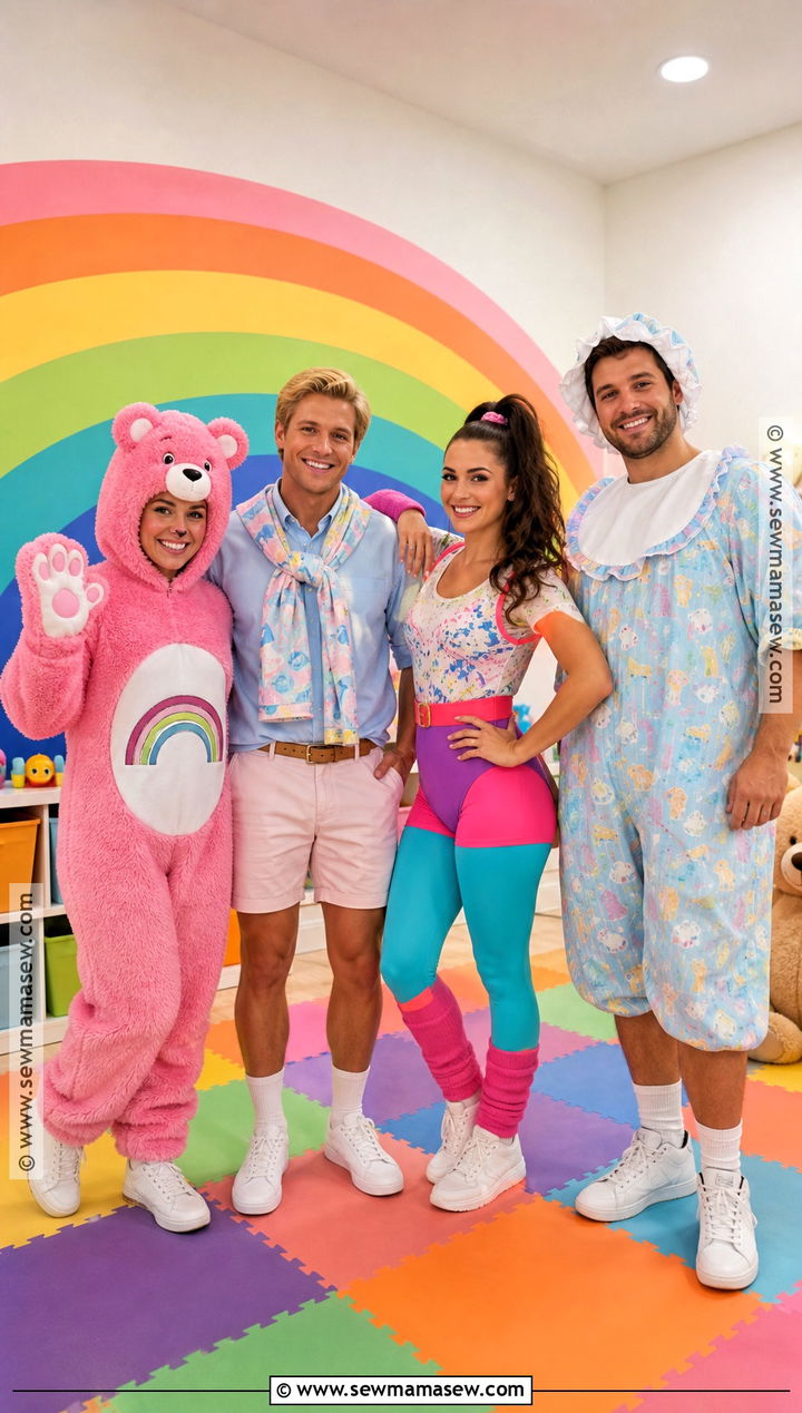 Lotso Ken Barbie And Big Baby Group Costume - 35 toy story group costume ideas