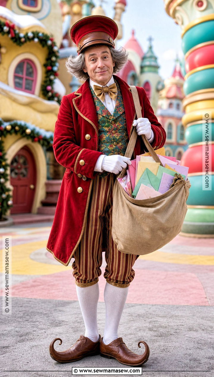 Lou Lou Who Postmaster Costume - 35 whoville costumes