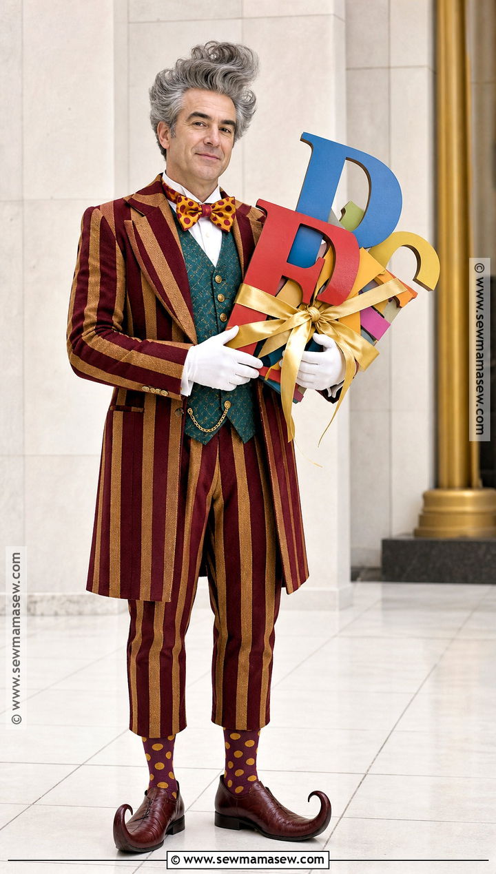 Lou Lou Who Striped Suit Costume - 35 whoville costumes