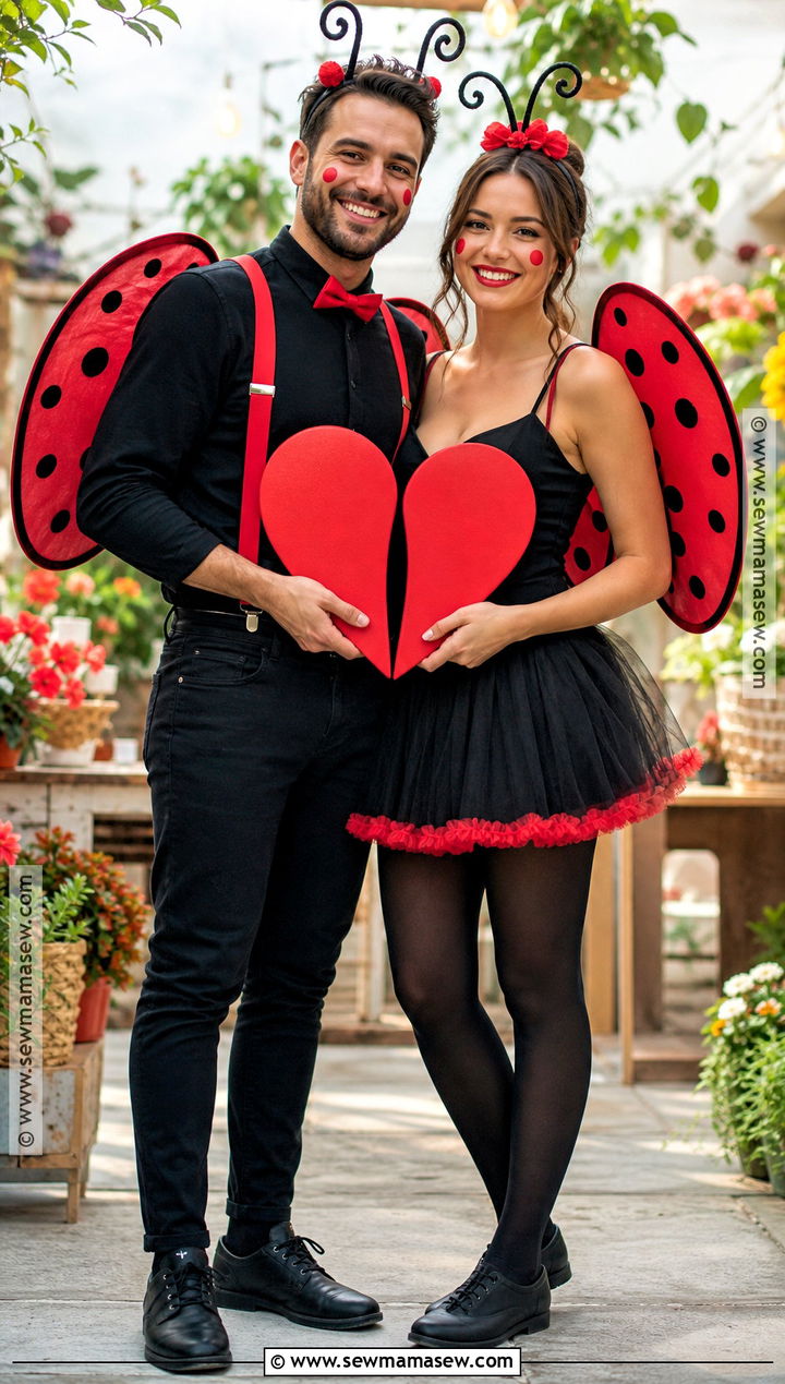Lovebug Couple Costume - 35 bug costume ideas