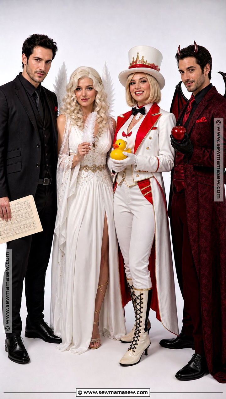 Lucifer Variants Group Costume - 30 Lucifer Costume Ideas
