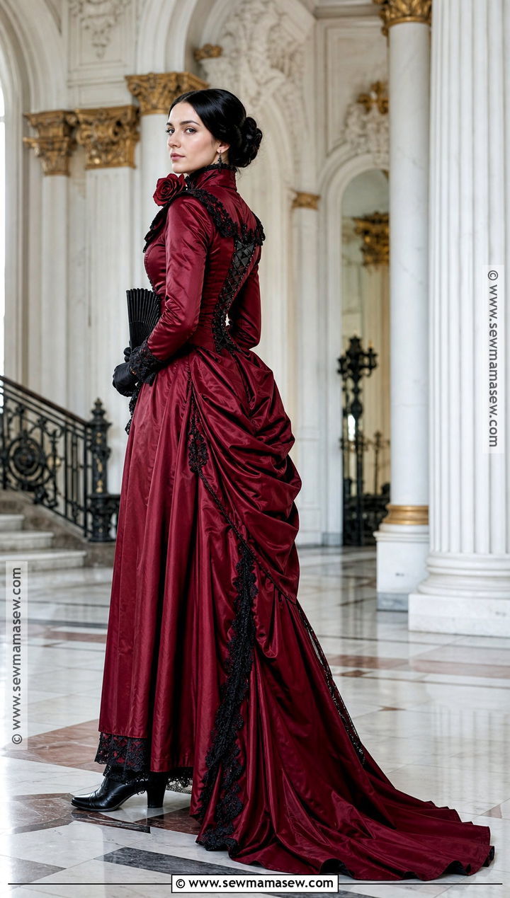 Lucille Red Dress Crimson Peak Costume - 30 Crimson Peak Costumes