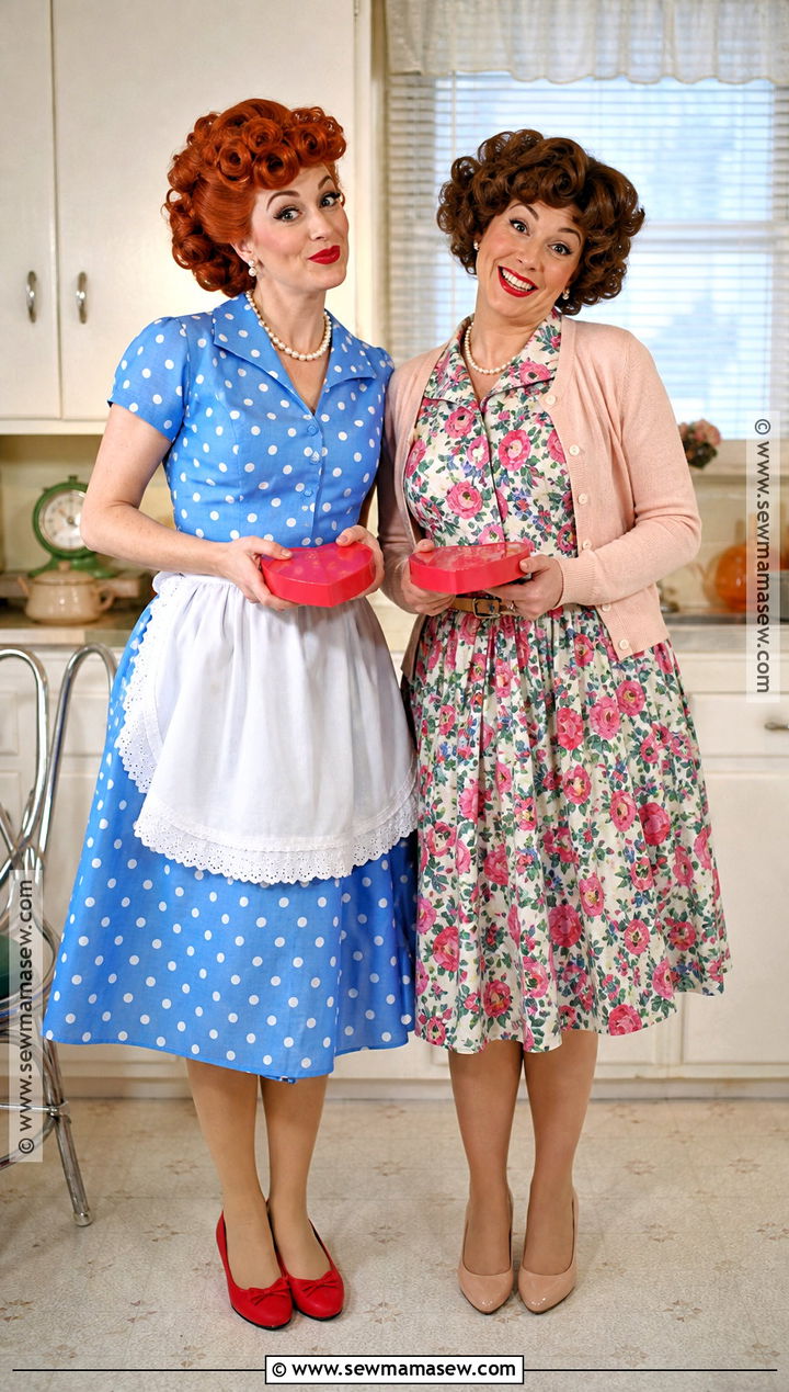 Lucy And Ethel Costume - 35 female duo costumes