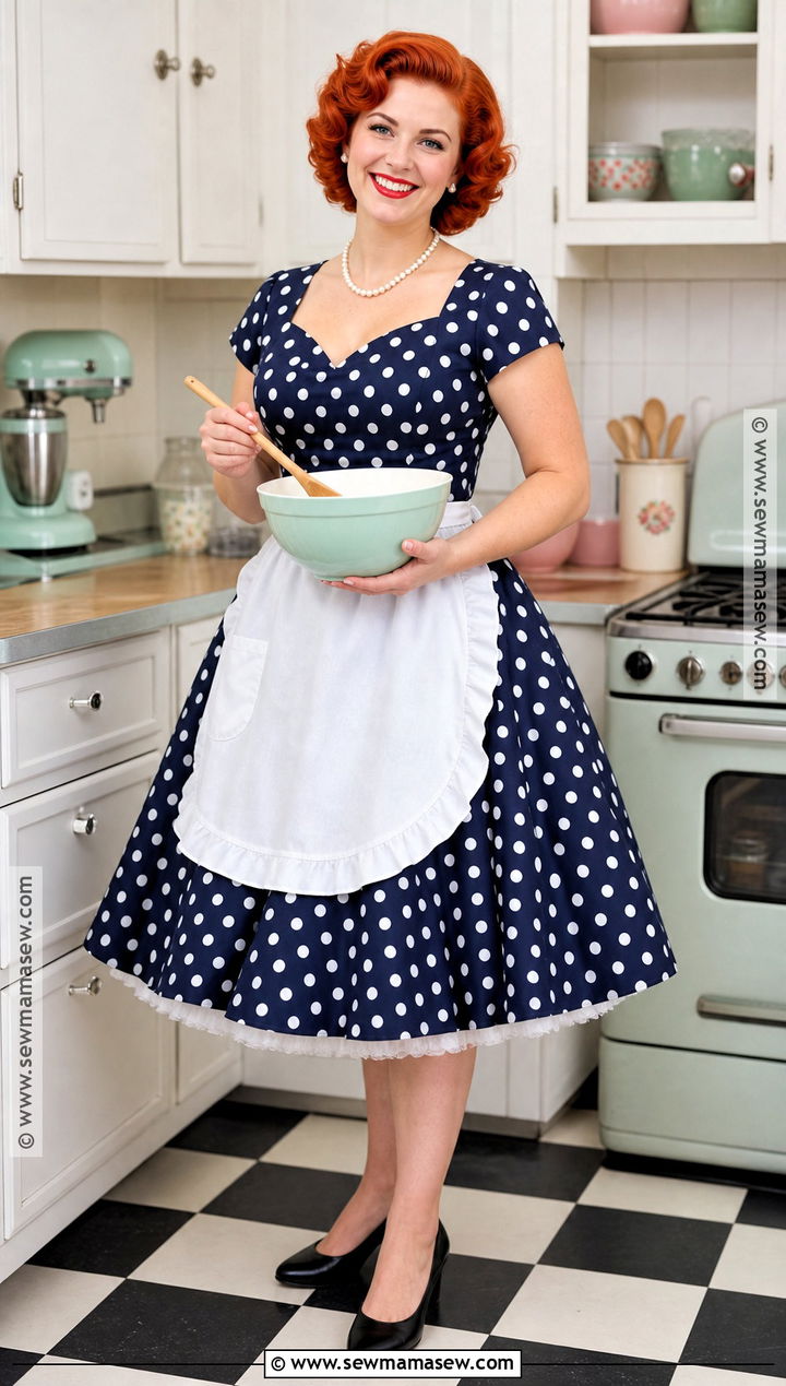Lucy Ricardo Costume With Polka Dot Dress - 30 tv show halloween costumes