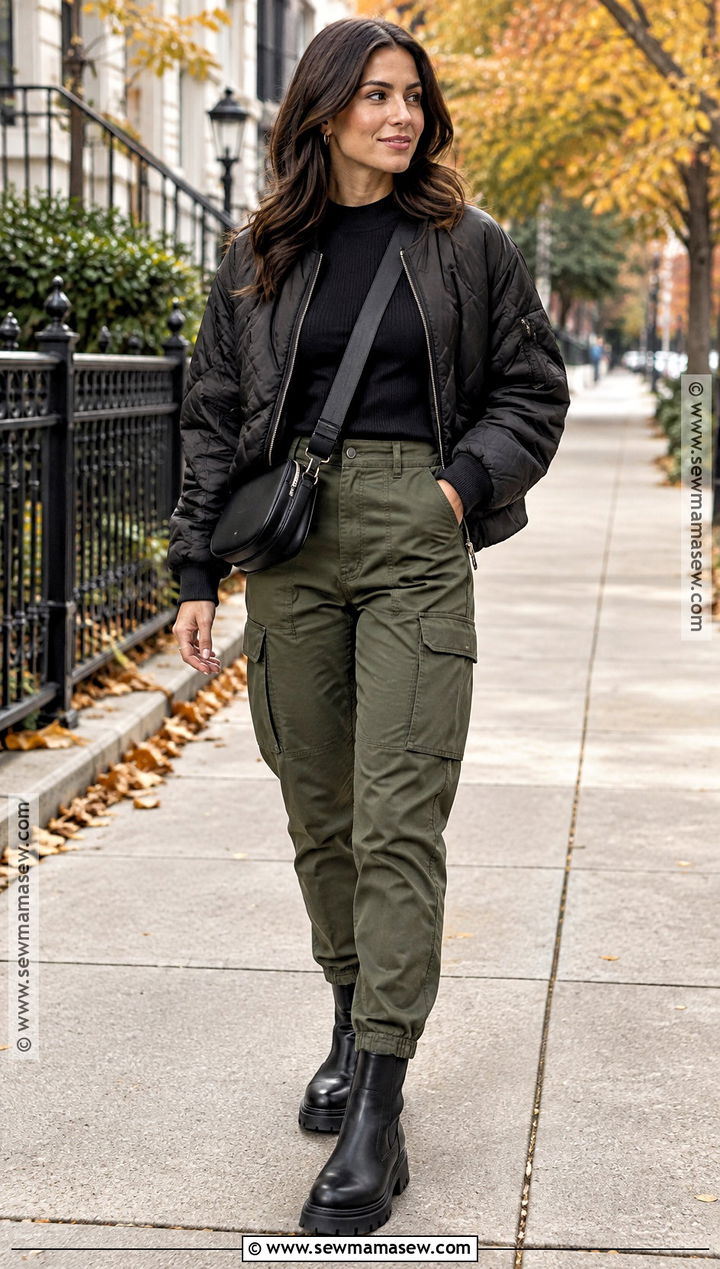 Lug Sole Ankle Boots With Cargo Pants - 15 autumn ankle boots