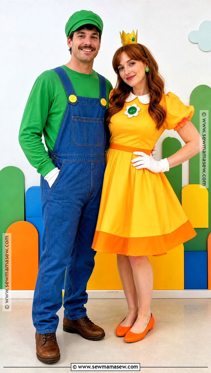 Luigi And Daisy Couple Costume - 45 halloween costumes for couples
