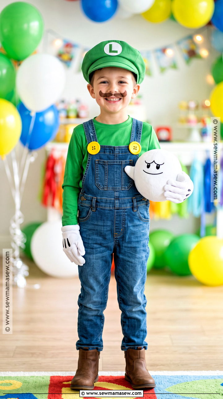 Luigi Boy Costume - 35 boy costumes