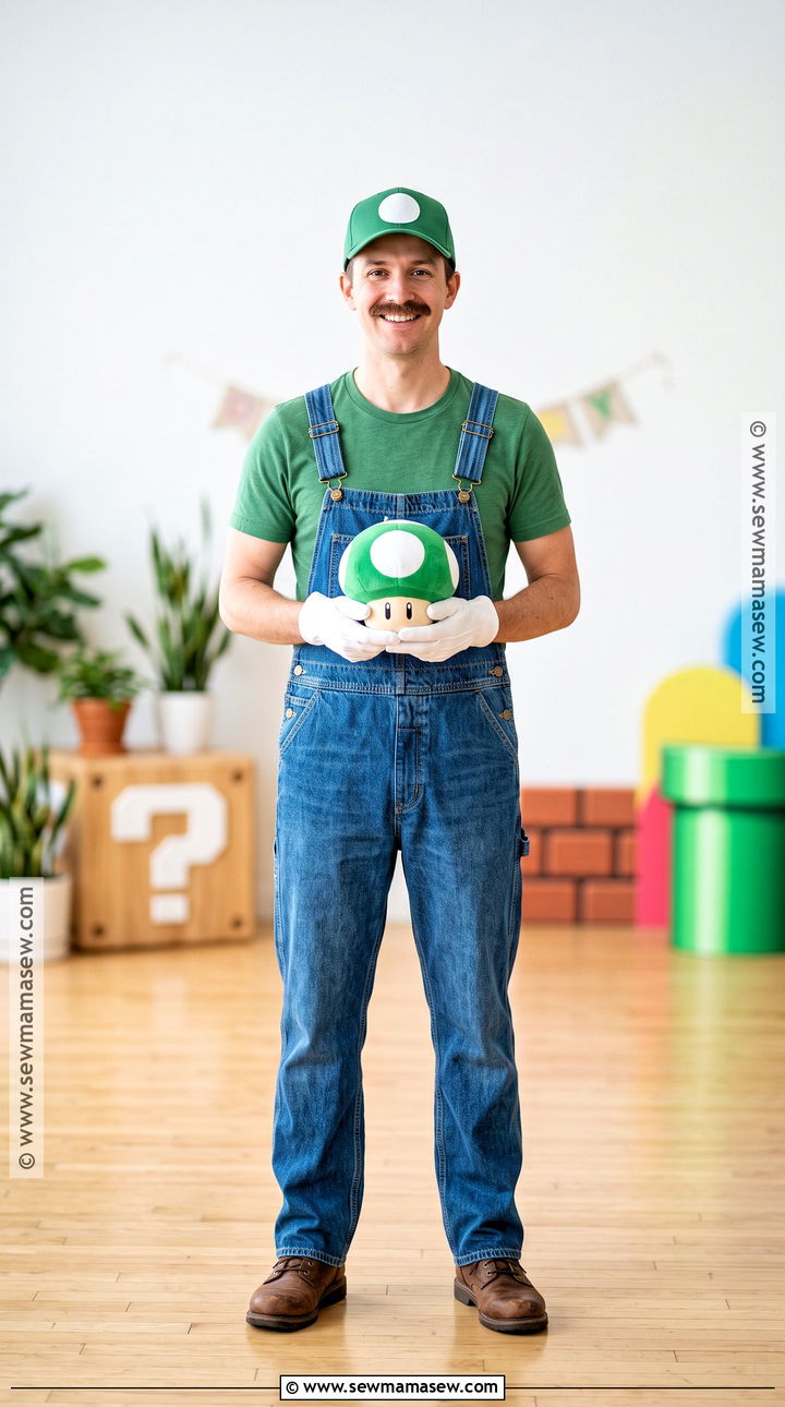 Luigi Closet Cosplay - 30 Easy Closet Cosplay Ideas