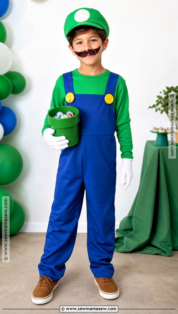 Luigi Costume for Boys - 30 costumes for boys