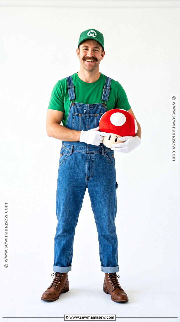 Luigi Overall Costume - 30 overall costume ideas