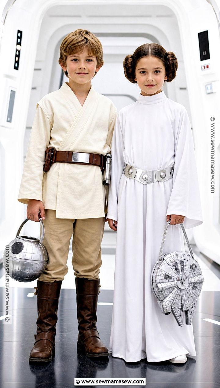 Luke And Leia Space Costumes - 35 brother sister halloween costumes