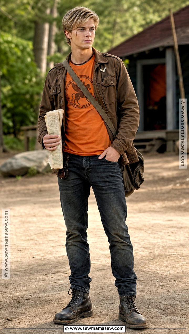 Luke Castellan Costume With Hermes Details - 30 percy jackson costume ideas