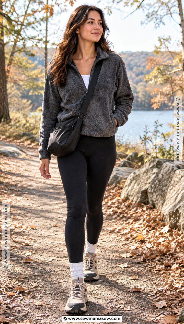 Lululemon Polartec Fleece And Align Pants Outfit - 15 lululemon fall outfits