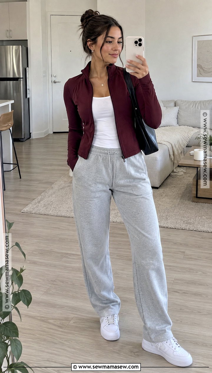 Lululemon Scuba Joggers And Define Jacket Outfit - 15 lululemon fall outfits