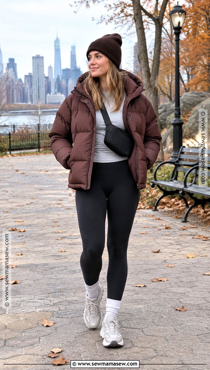 Lululemon Wunder Puff Jacket And Leggings Outfit - 15 lululemon fall outfits
