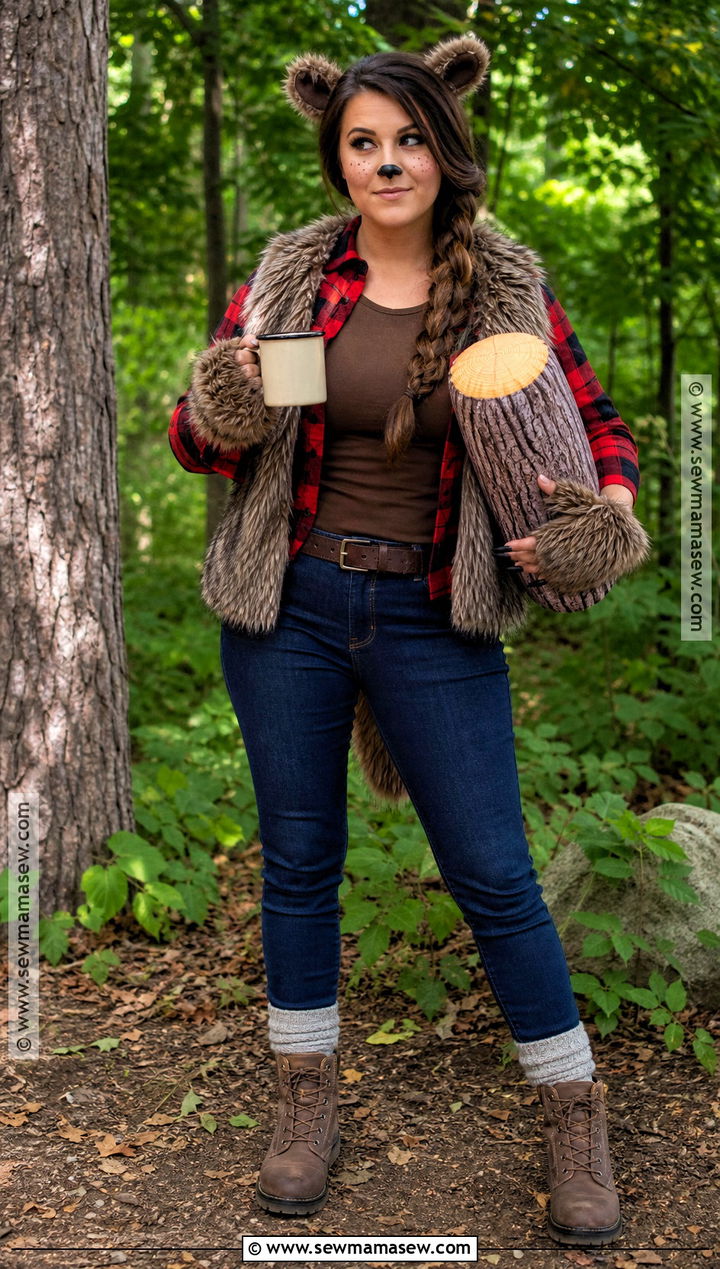 Lumberjack Bear Costume - 30 Bear Costume Ideas for Women