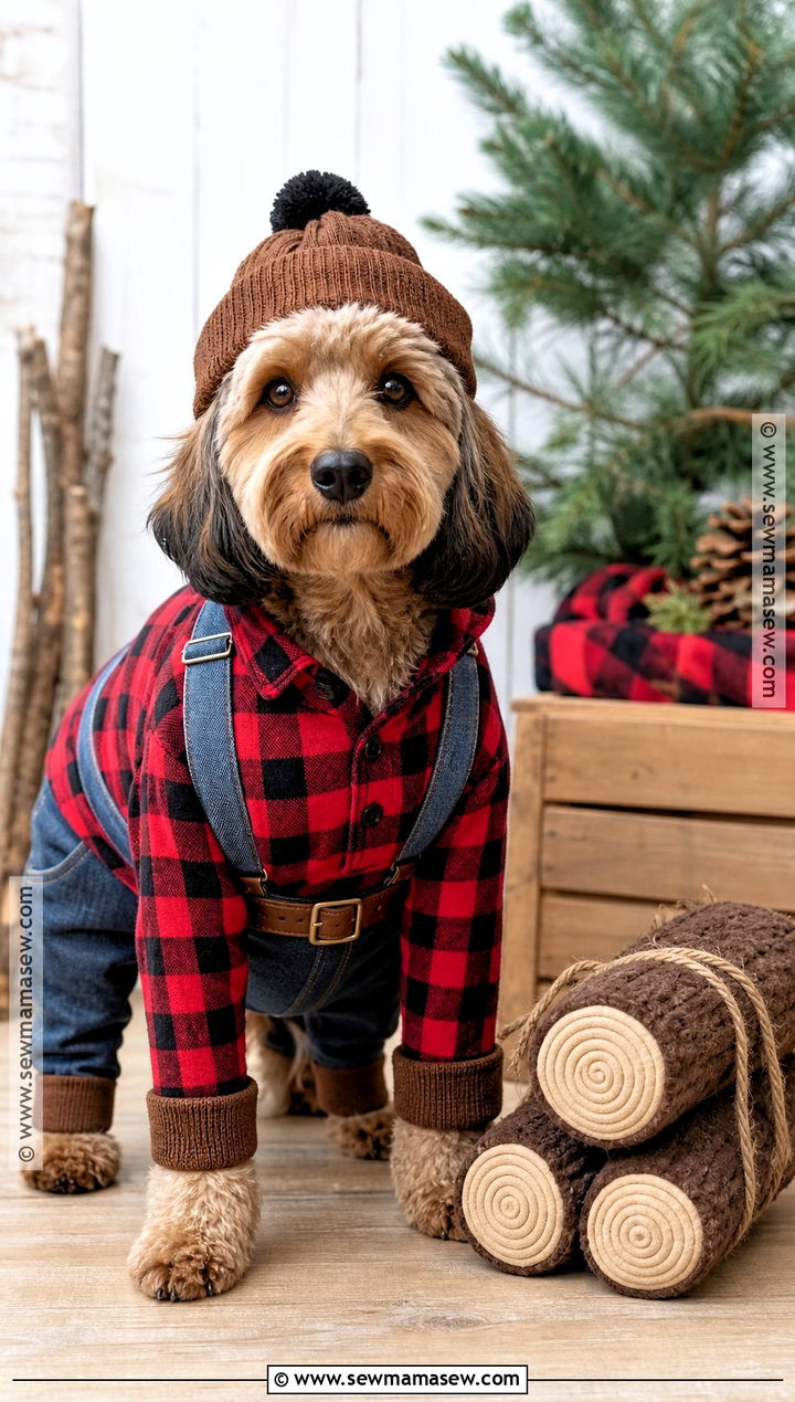 Lumberjack Dog Costume - 40 dog costume ideas