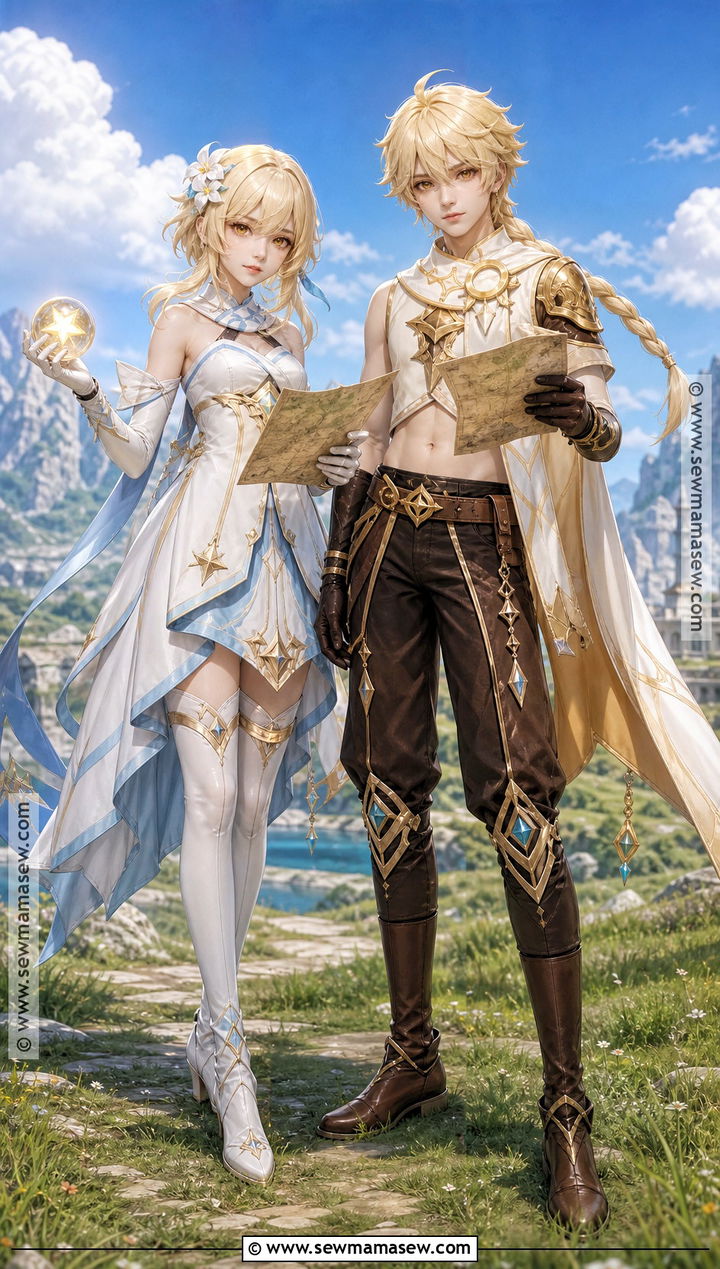 Lumine And Aether Twin Cosplay - 35 lumine cosplay ideas