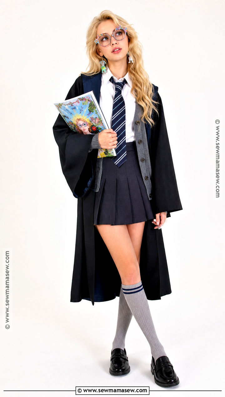 Luna Lovegood School Costume - 40 halloween costumes blonde