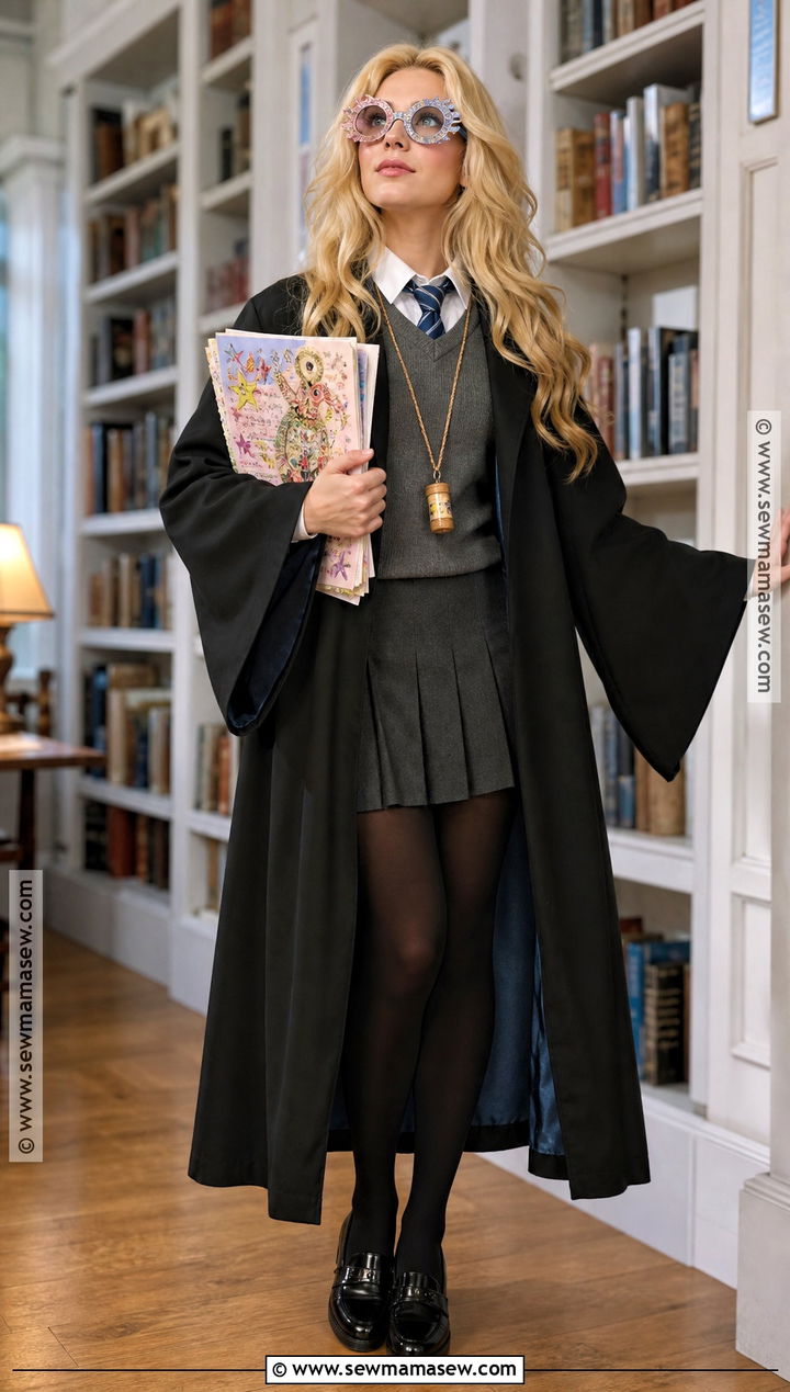 Luna Lovegood School Costume - 30 blonde girl halloween costumes