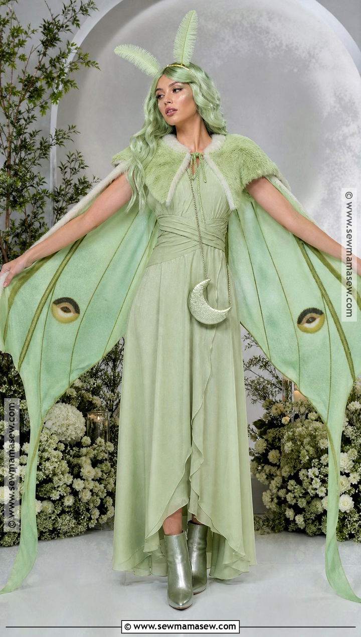 Luna Moth Costume - 35 bug costume ideas
