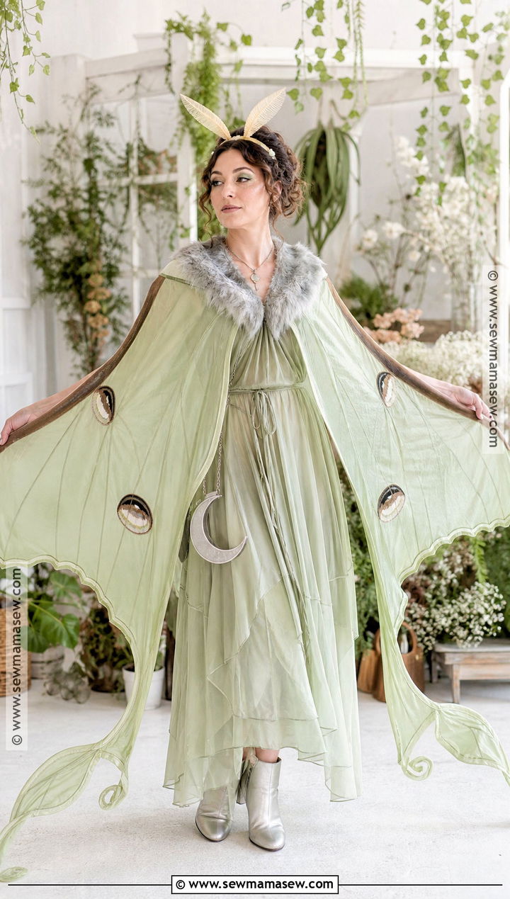 Luna Moth Costume - 30 Creative Costume Ideas for Women